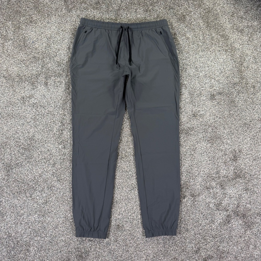 UNRL Apex Pants‎ Mens XL Dark Grey Charcoal Tapered Joggers Athletic Stretch Gym